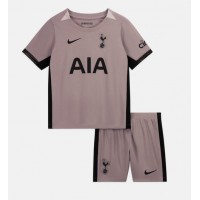 Billiga Tottenham Hotspur Barnkläder Tredje fotbollskläder till baby 2023-24 Kortärmad (+ Korta byxor)